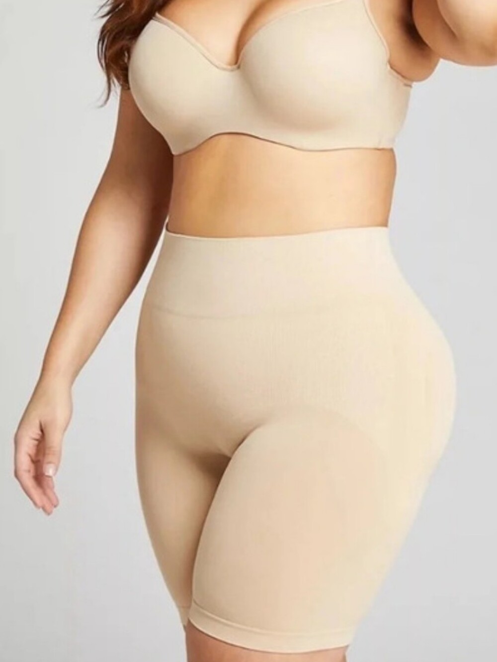 Cacique Plus Size The Slimmer Ultra High-Waist Short Shape Wear Sz14/16 NWT